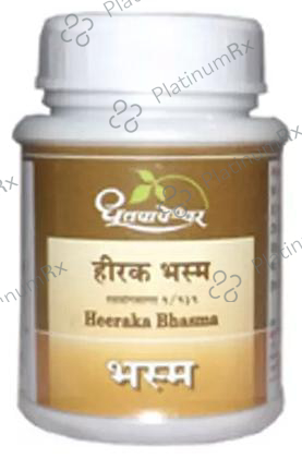 Dhootapapeshwar Heeraka Bhasma 500 mg
