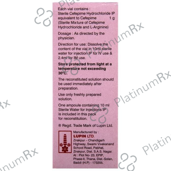 Novapime 1gm Injection 10ml
