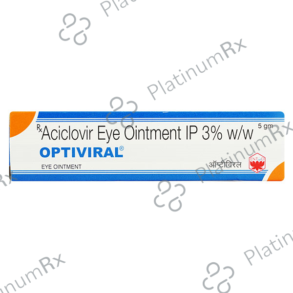 Optiviral 3% Eye Ointment 5gm