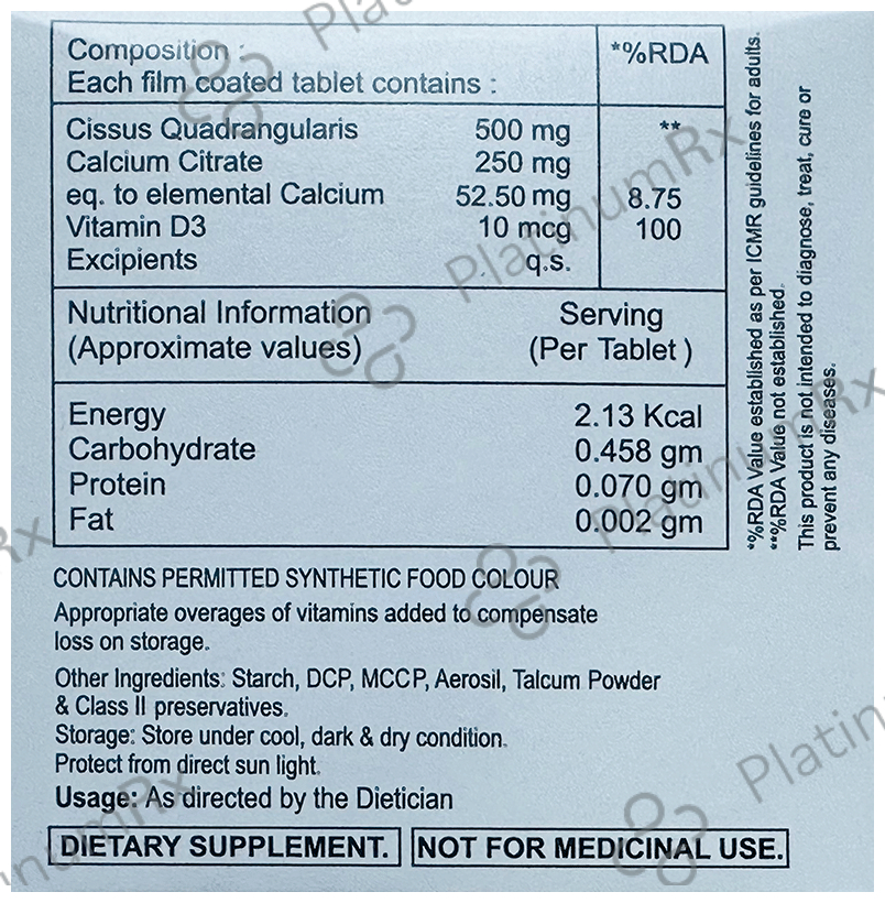 CQ-D3 Tablet 10 tablets Tablet Horus Life Sciences