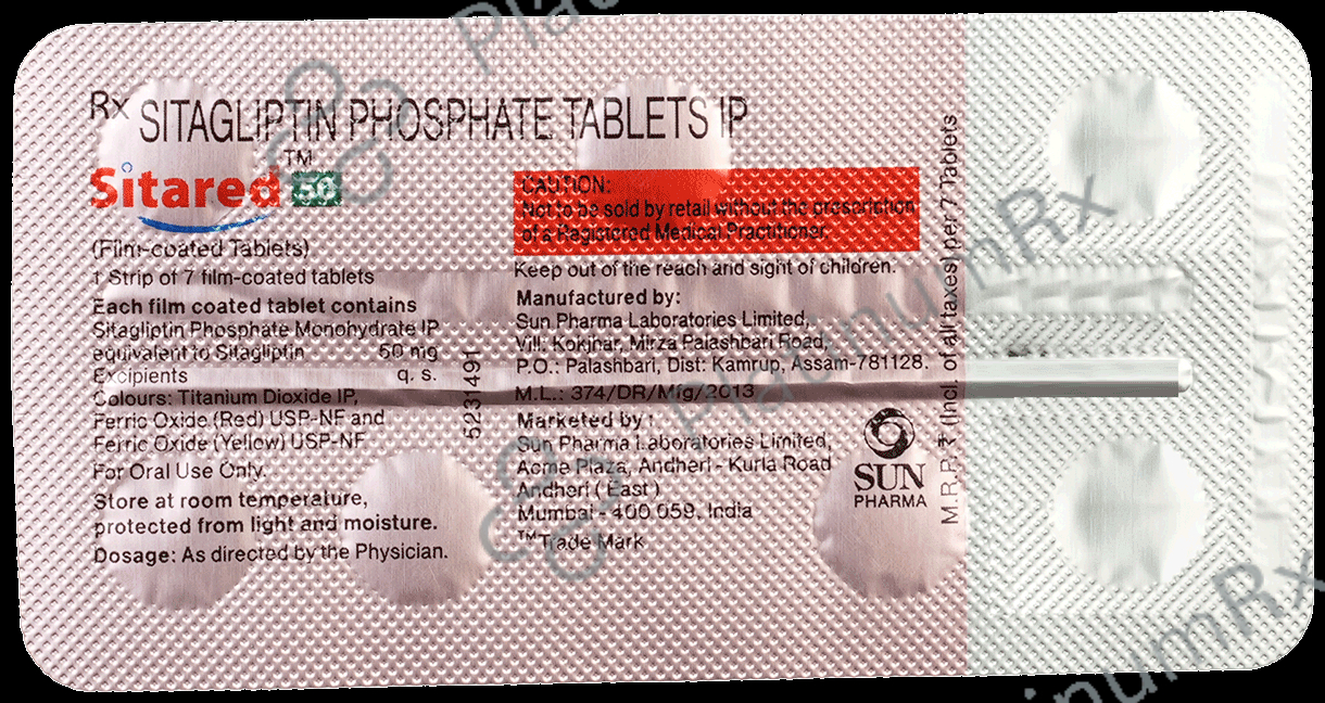 Sitared 50 Tablet
