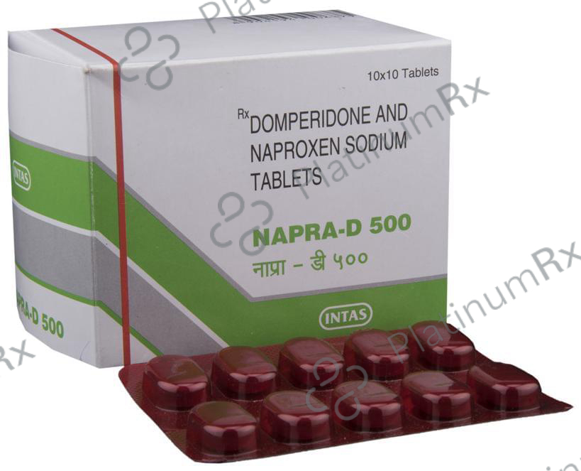 Napra D 10/500mg Tablet 10s