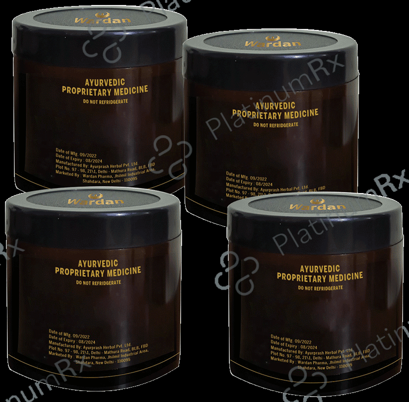 Wardan Pharma Herbal Testosterone Booster Powder (50gm Each) 4 jar