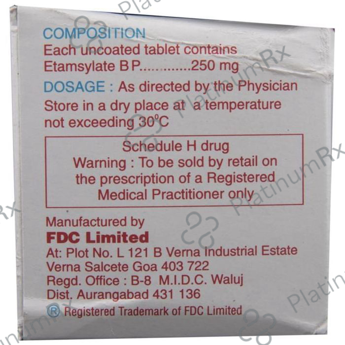 Ethasyl 250mg Tablet 10s