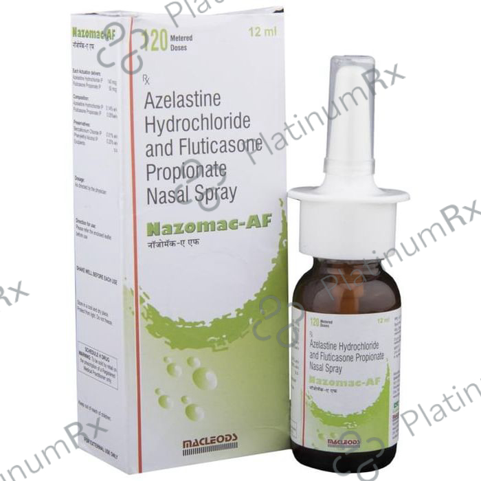 Nazomac AF 140/50mcg Nasal Spray 12ml