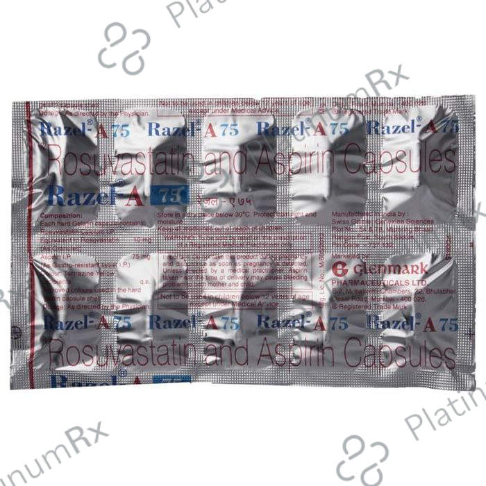 Razel A 75/10mg Capsule 10s