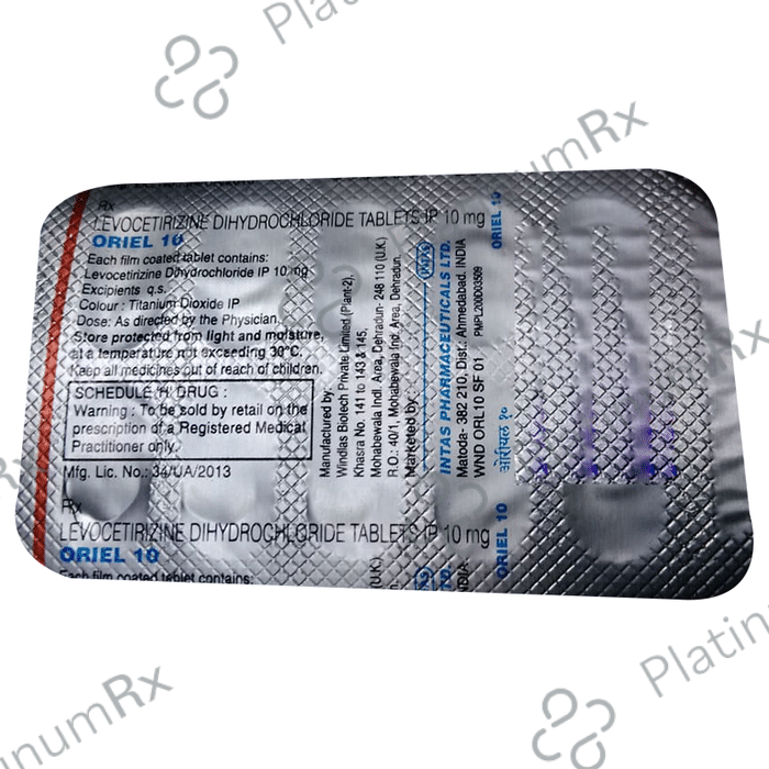 Oriel 10 Tablet