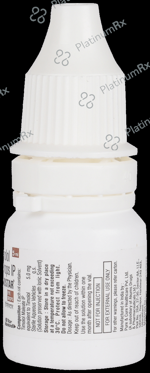 Timostar 0.5% Eye Drop 5ml