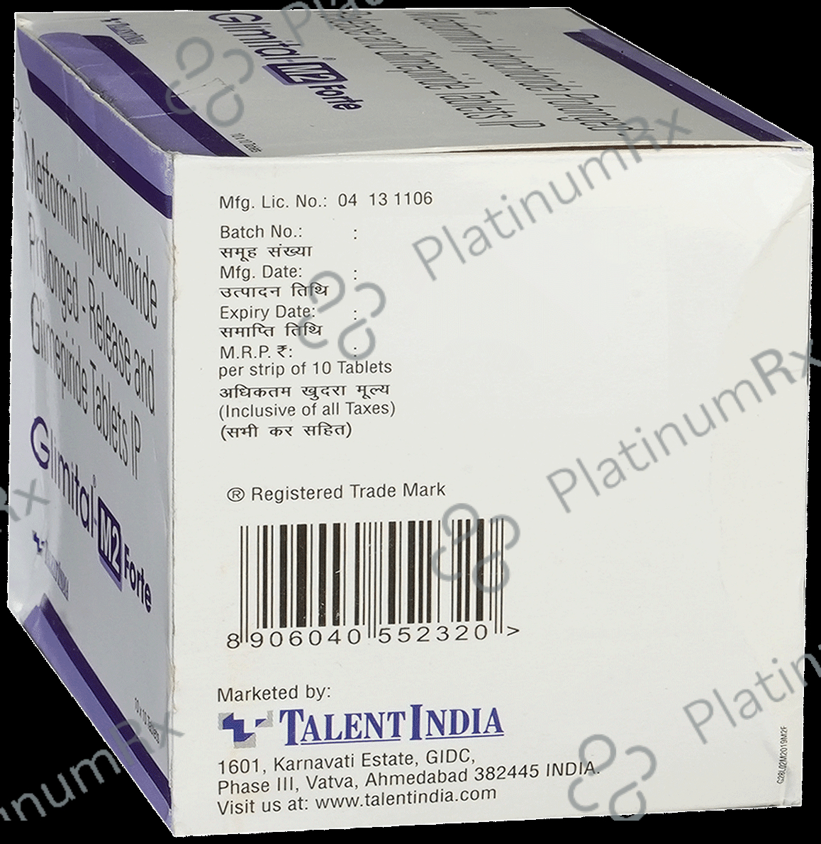 Glimital M2 Forte Tablet PR
