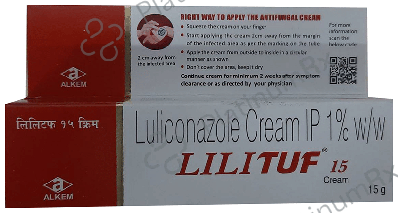 Lilituf 1% Cream 15gm