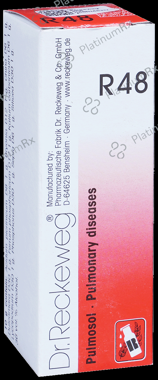 Dr. Reckeweg R48 Pulmonary Diseases Drop