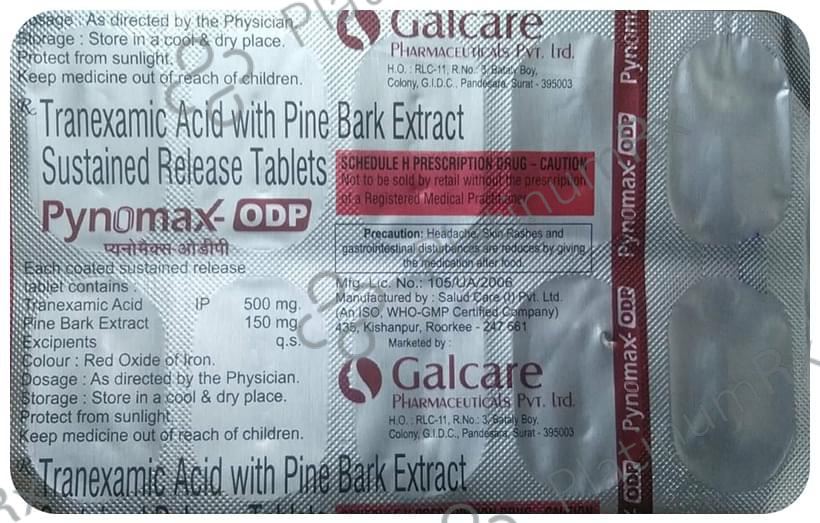 Pynomax ODP 500mg/150mg Tablet