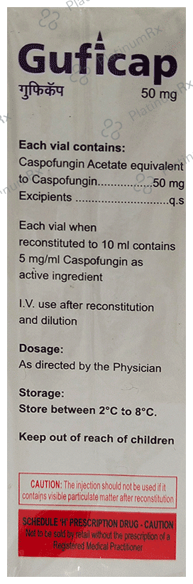 Guficap 50mg Injection