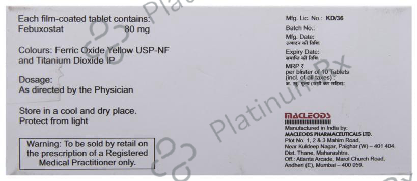 Febumac 80 Tablet