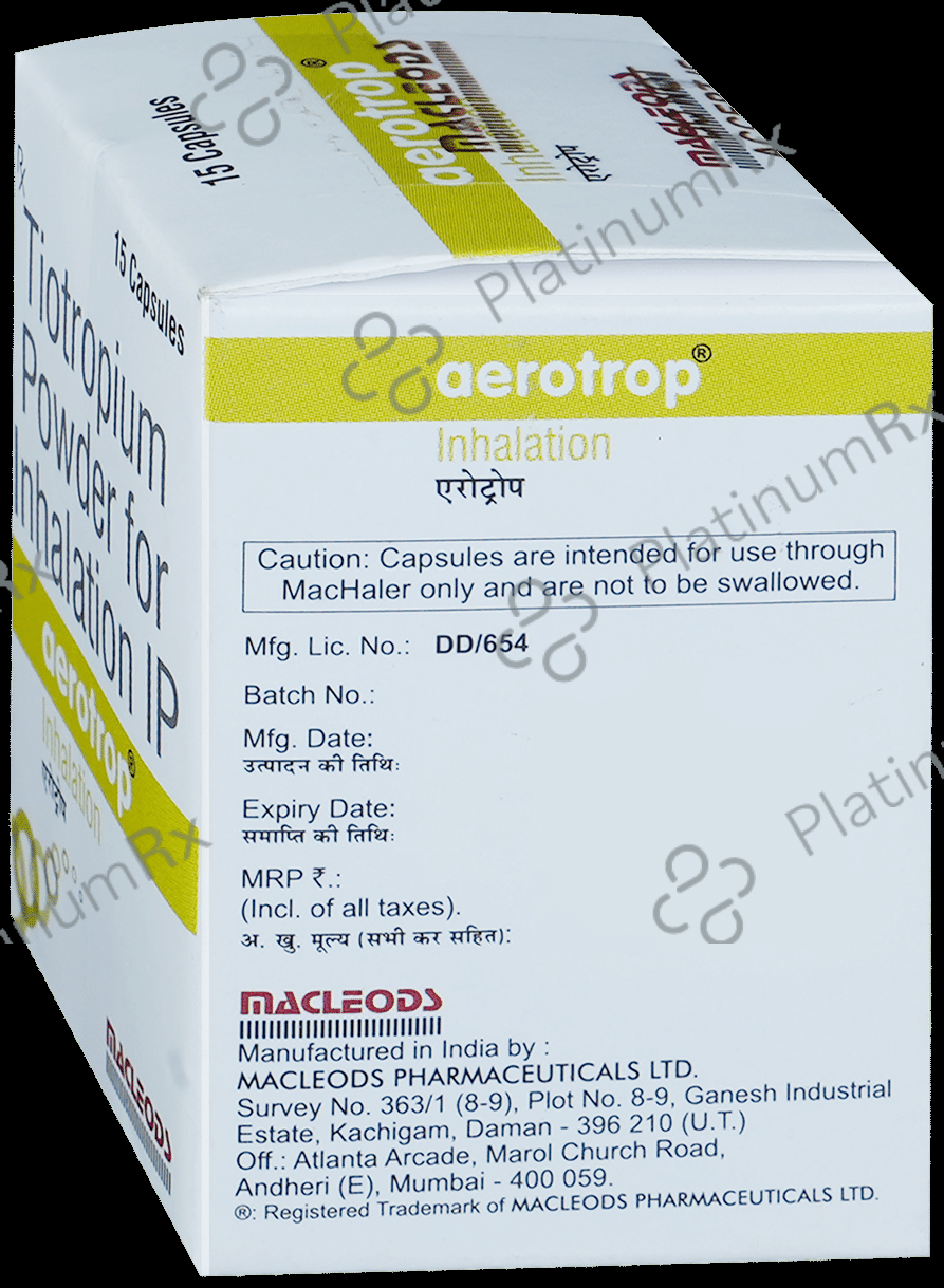 Aerotrop Inhalation 15 capsules
