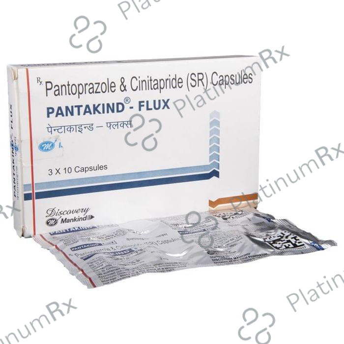 Pantakind Flux 3/40mg Capsule 10s