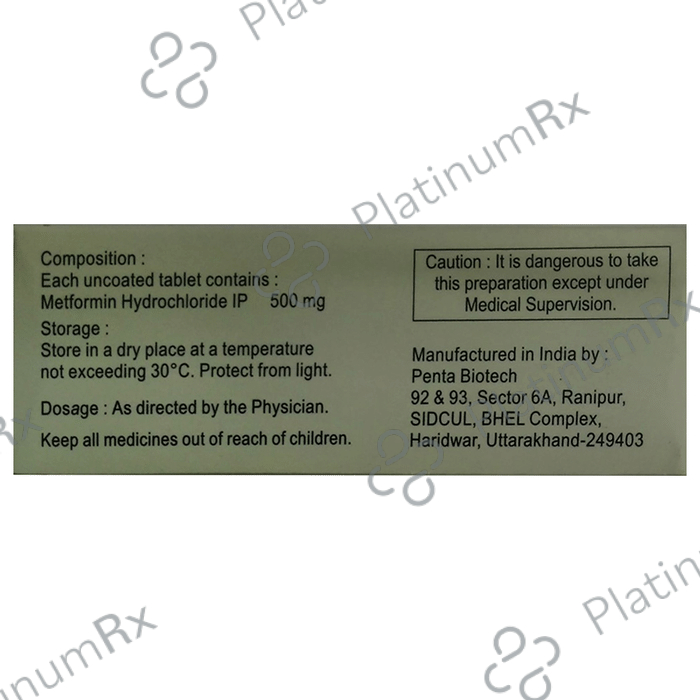 Metatime 500 Tablet 10 Tablet
