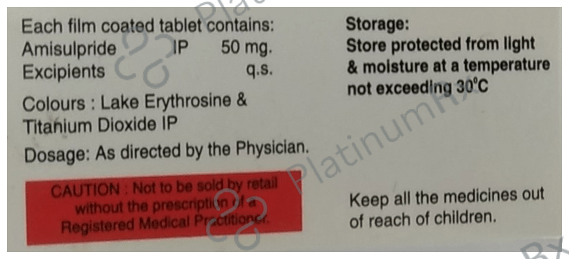 Amide 50mg Tablet