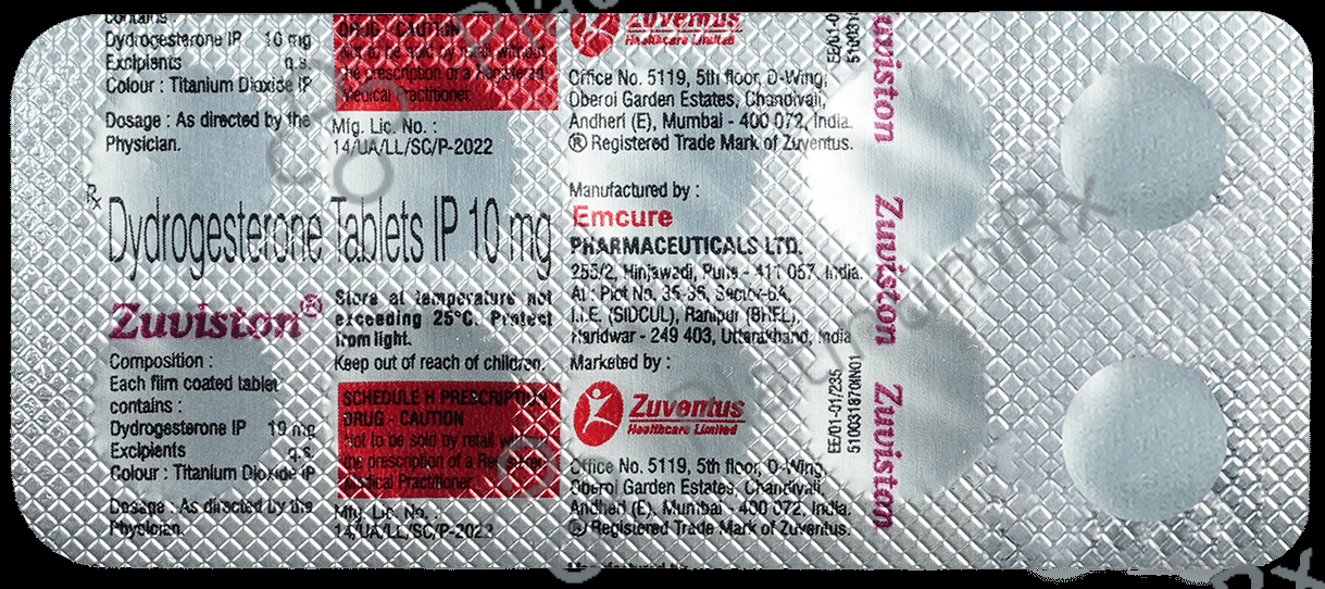 Zuviston 10mg Tablet 10s
