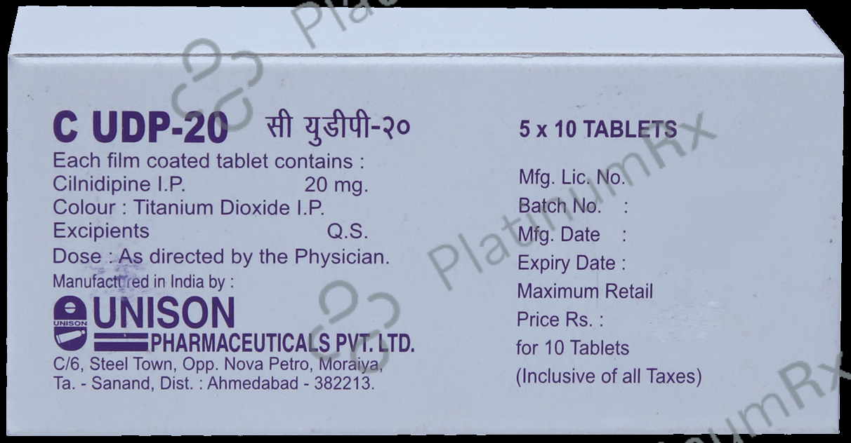C UDP 20 Tablet