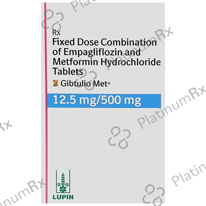 Gibtulio Met 12.5/500mg Tablet 10s