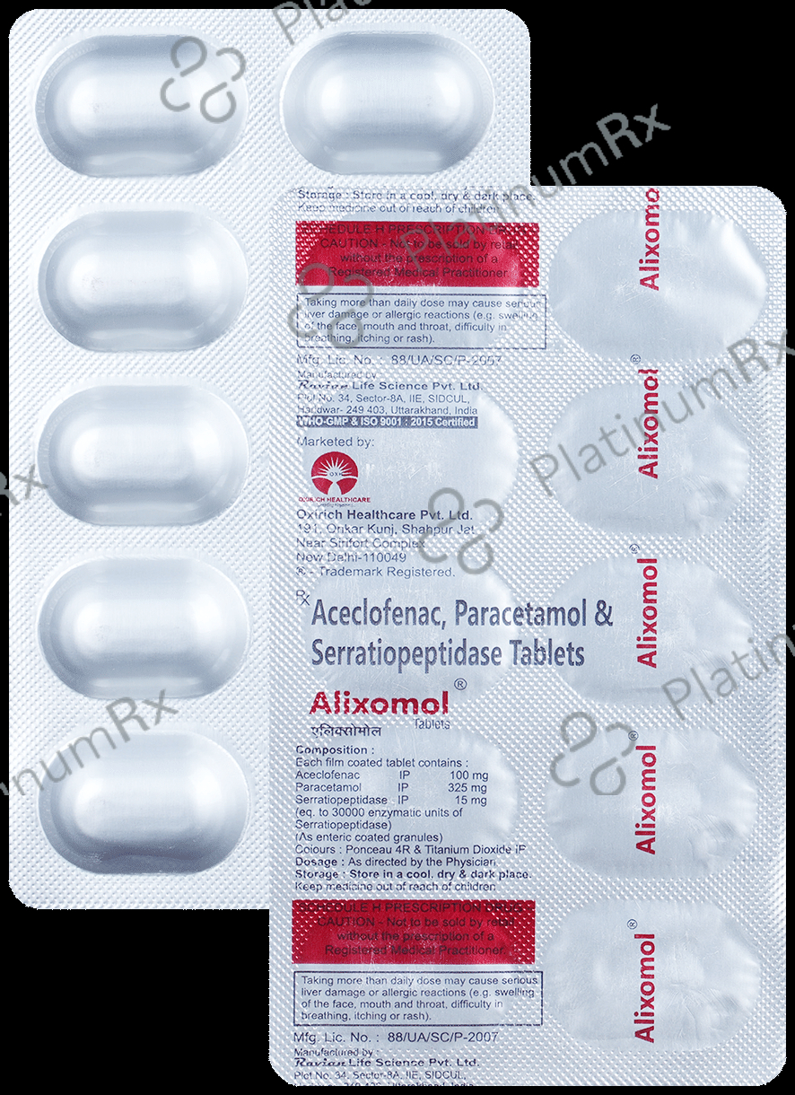 Alixomol Tablet