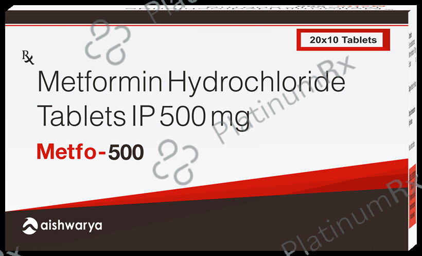 Metfo 500mg Tablet