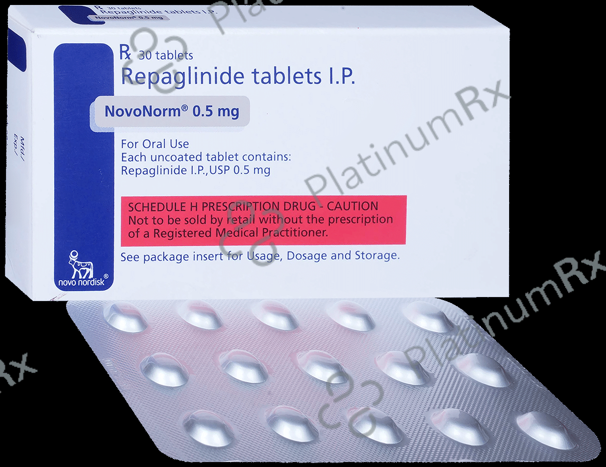 Novonorm 0.5mg Tablet 30 Tablet