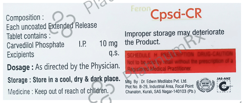 Cpsa-CR Tablet ER