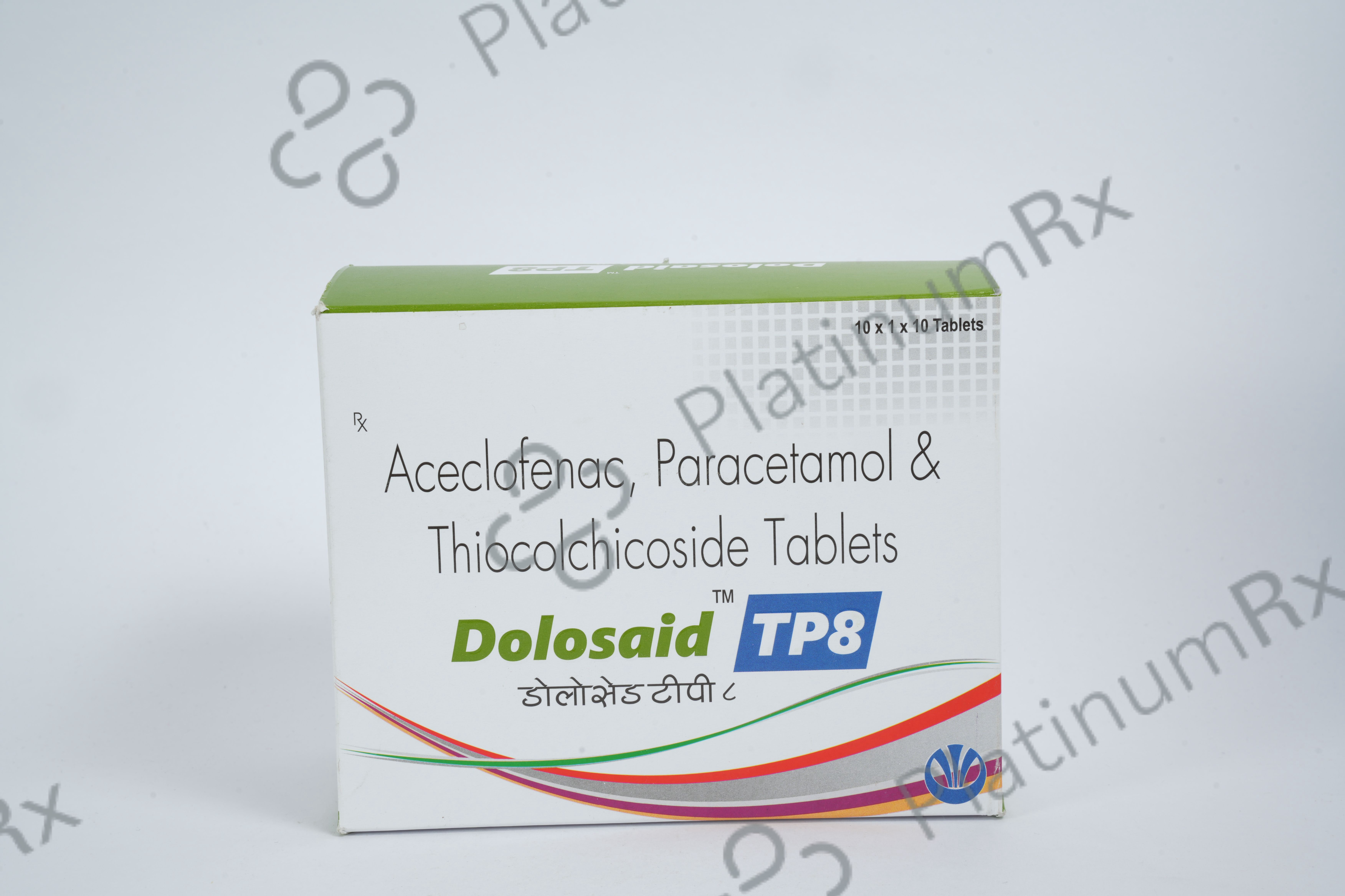 Dolosaid TP 8/100/325mg Tablet 10s