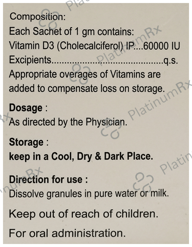 Healing Pharma Bonefine D3 Sachet (1gm Each)