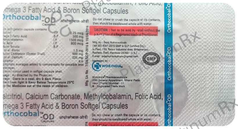 Orthocobal-OD Softgel Capsule