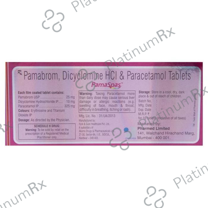 Pamaspas Tablet 10s