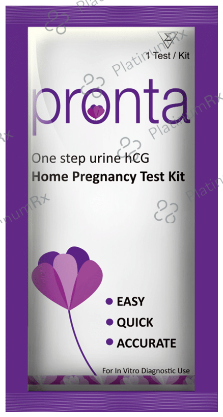 Pronta Home Pregnancy Test Kit