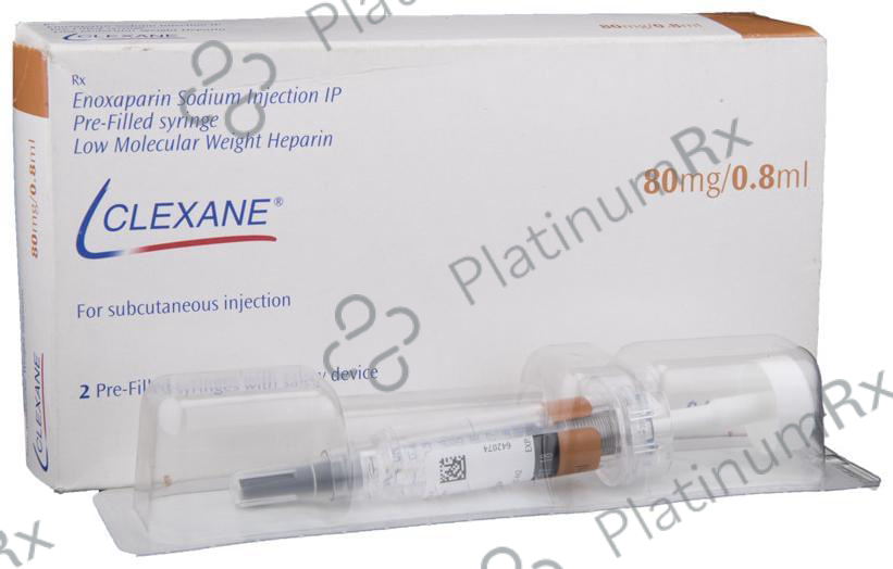 Clexane 80mg Injection 1s