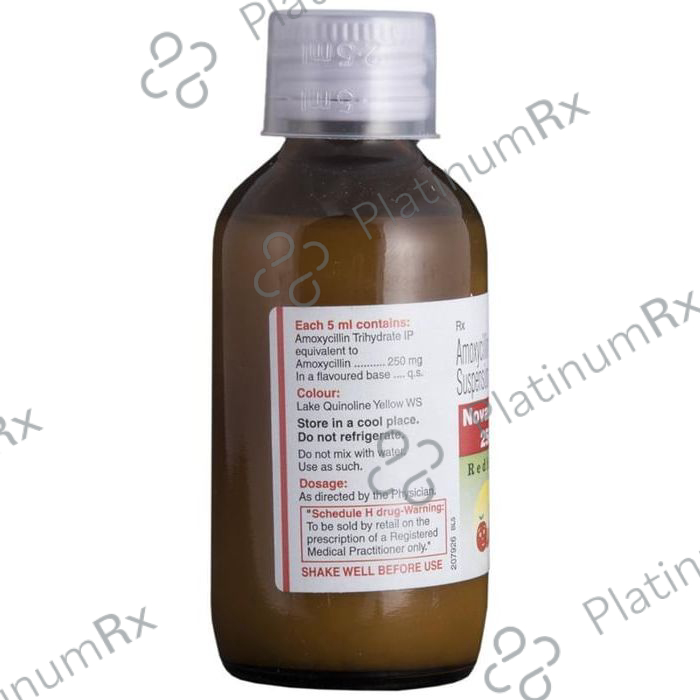 Novamox 250mg Rediuse Oral Suspension 30ml