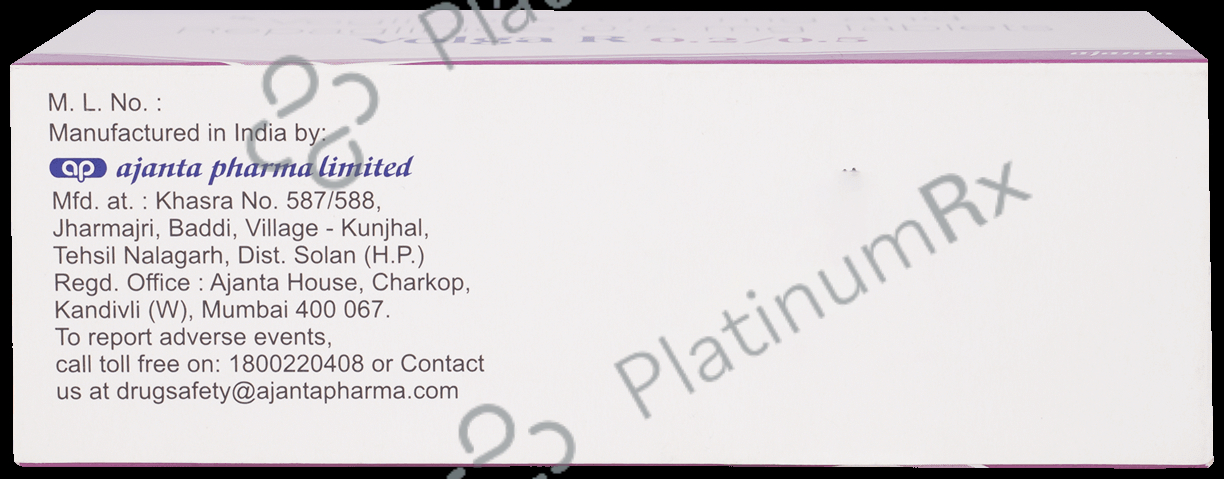 Volga R 0.5mg/0.2mg Tablet