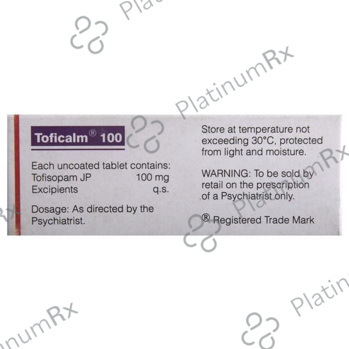 Toficalm 100 Tablet