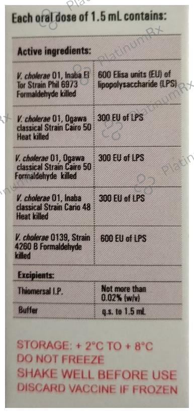 Shanchol Oral Vaccine