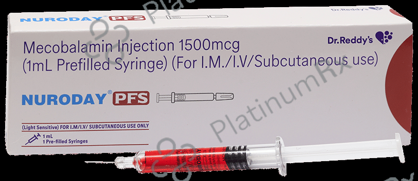 Nuroday PFS 1500mcg Injection 1s