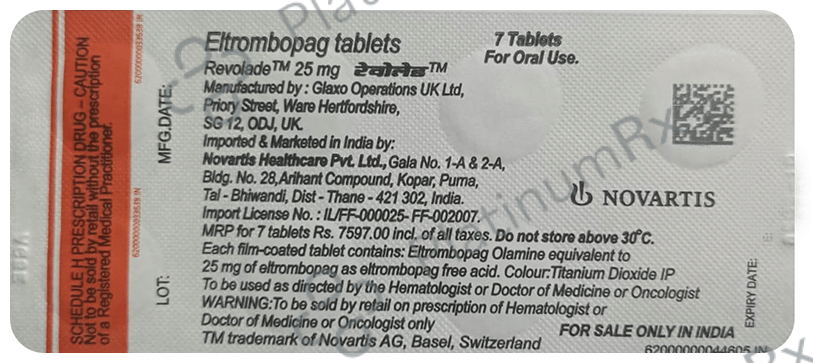 Revolade 25mg Tablet