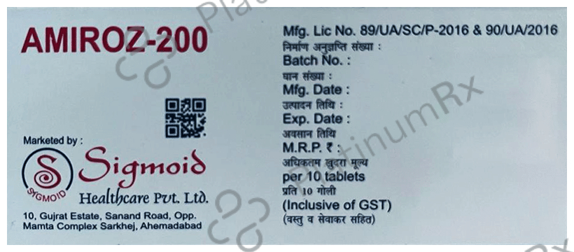 Amiroz 200 Tablet