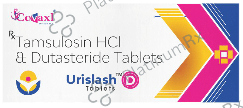 Urislash D 0.4mg/0.5mg Tablet MR