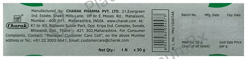 Charak Femiplex Gel