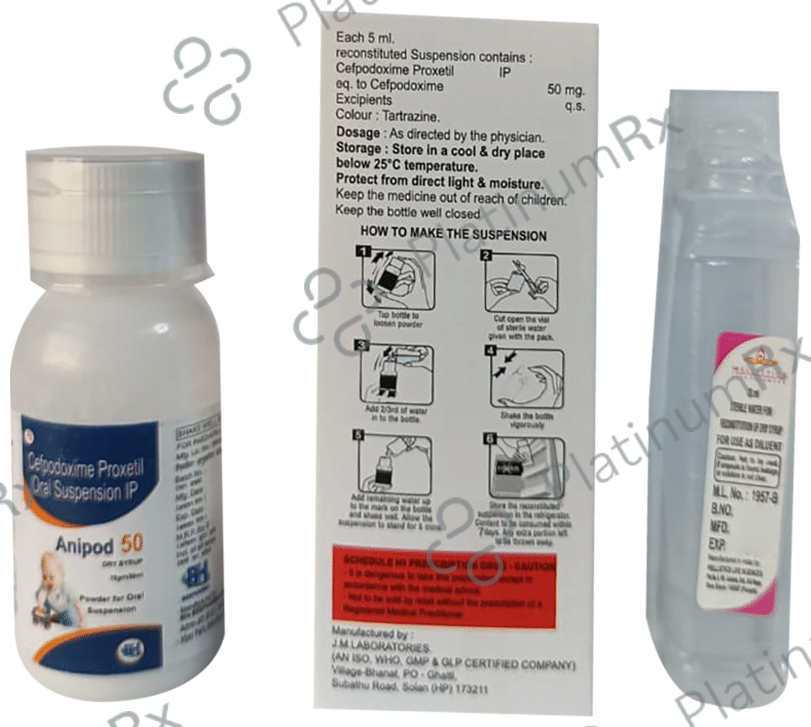 Anipod 50 Dry Syrup