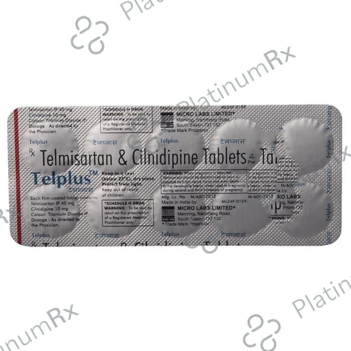 Telplus 10/40mg Tablet 10s