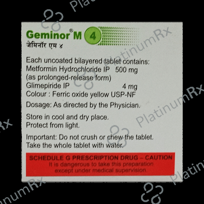 Geminor M 4 Tablet PR