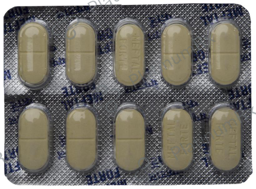 Meftal Forte 500/325mg Tablet 10s
