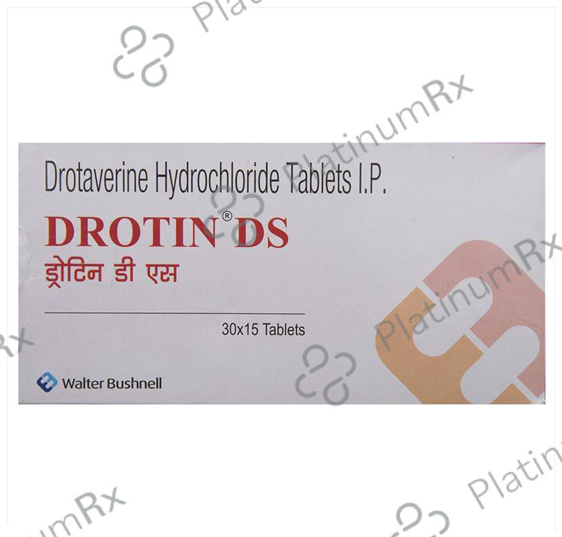 Drotin 80mg DS Tab 15s