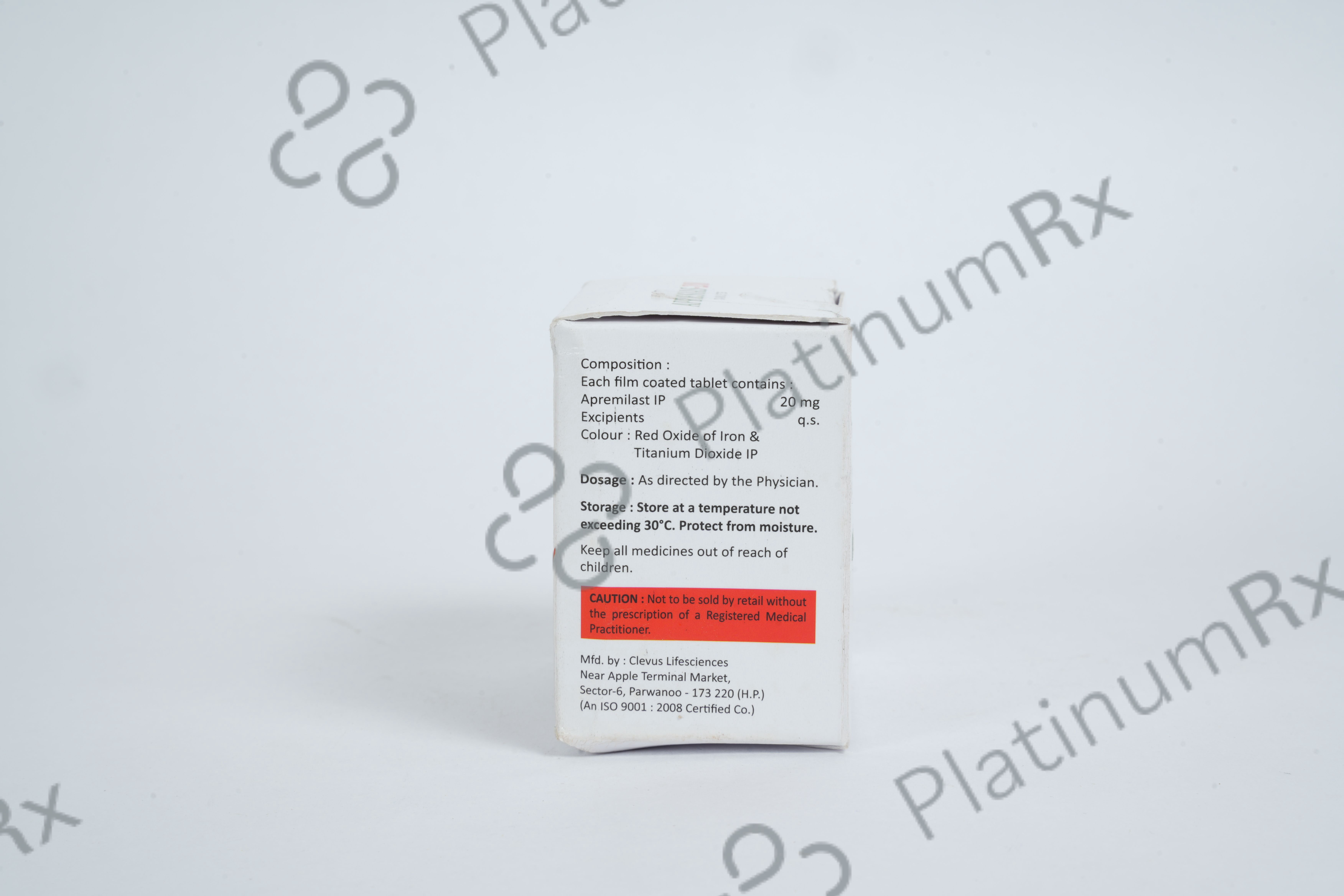 Apresias 20mg Tablet 4s